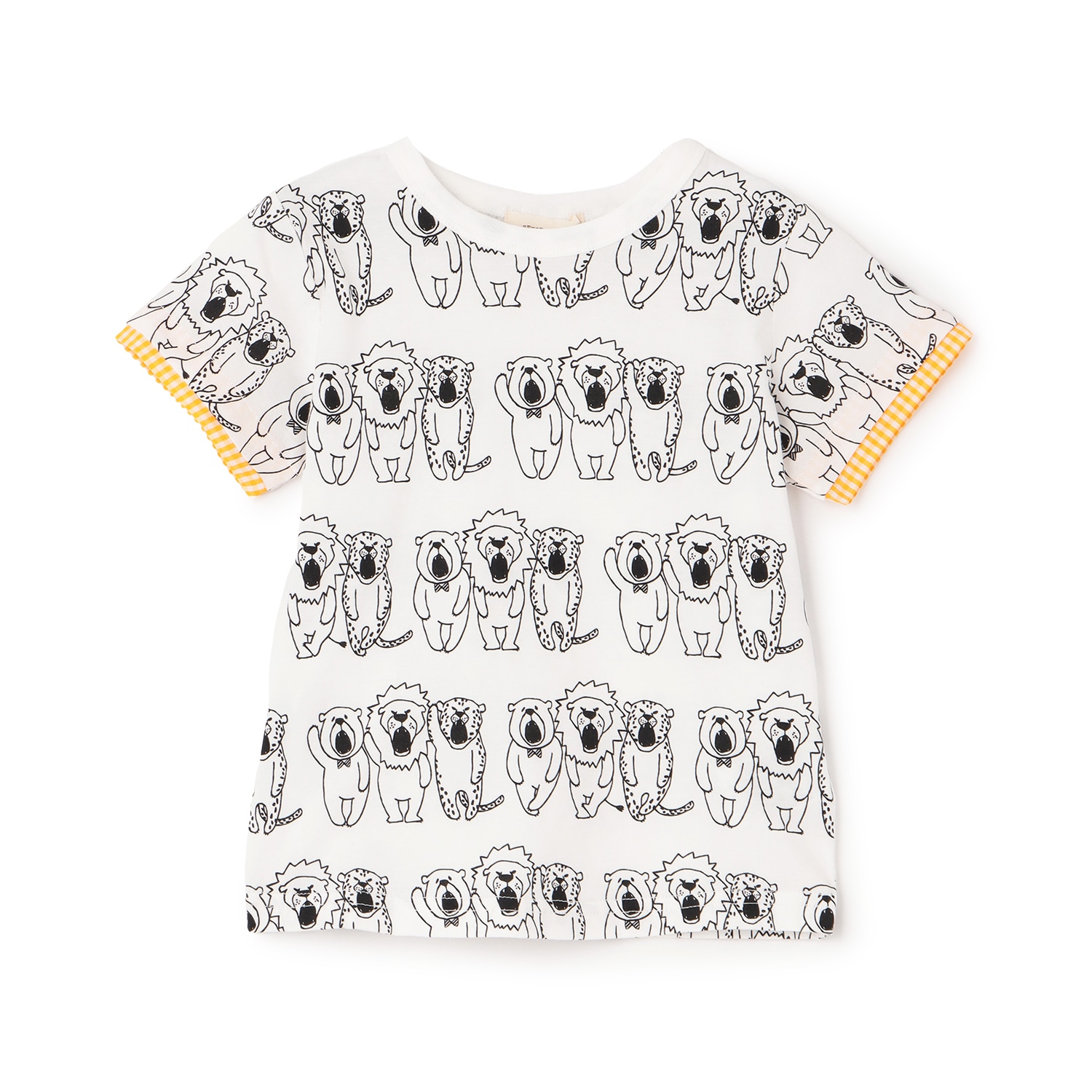 さんびき総柄半袖Tシャツ