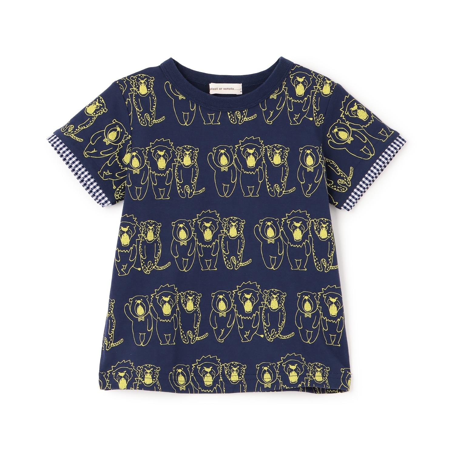 さんびき総柄半袖Tシャツ