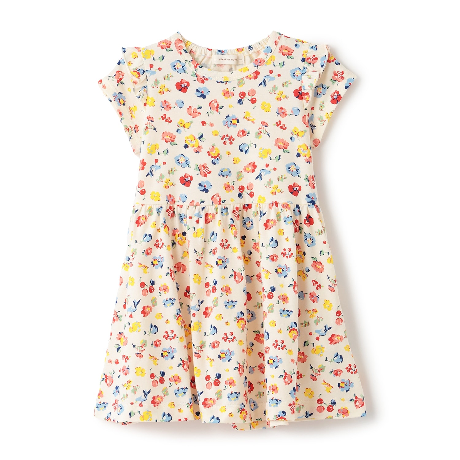 flower garden半袖ワンピース