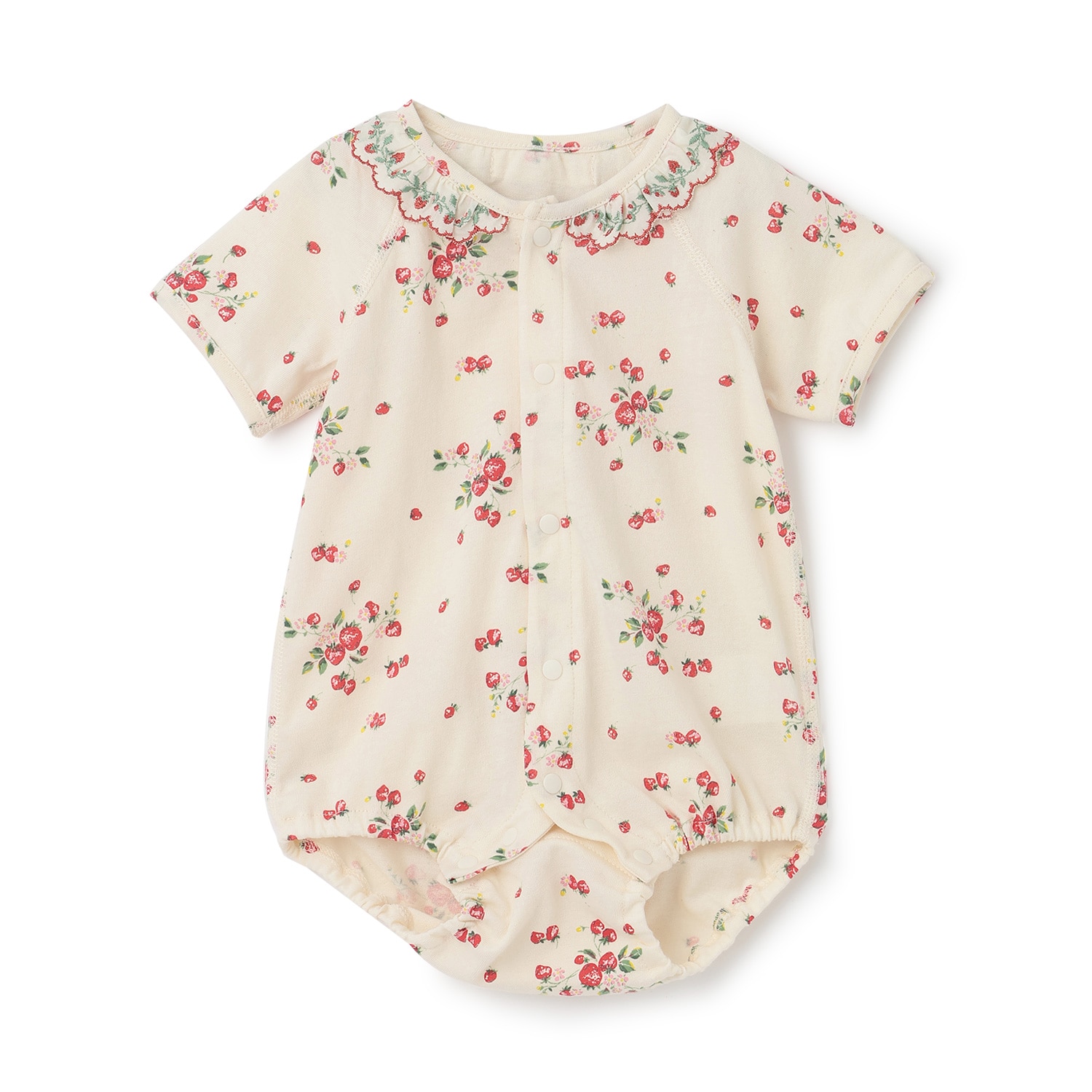 オーガニック野イチゴボディスーツ