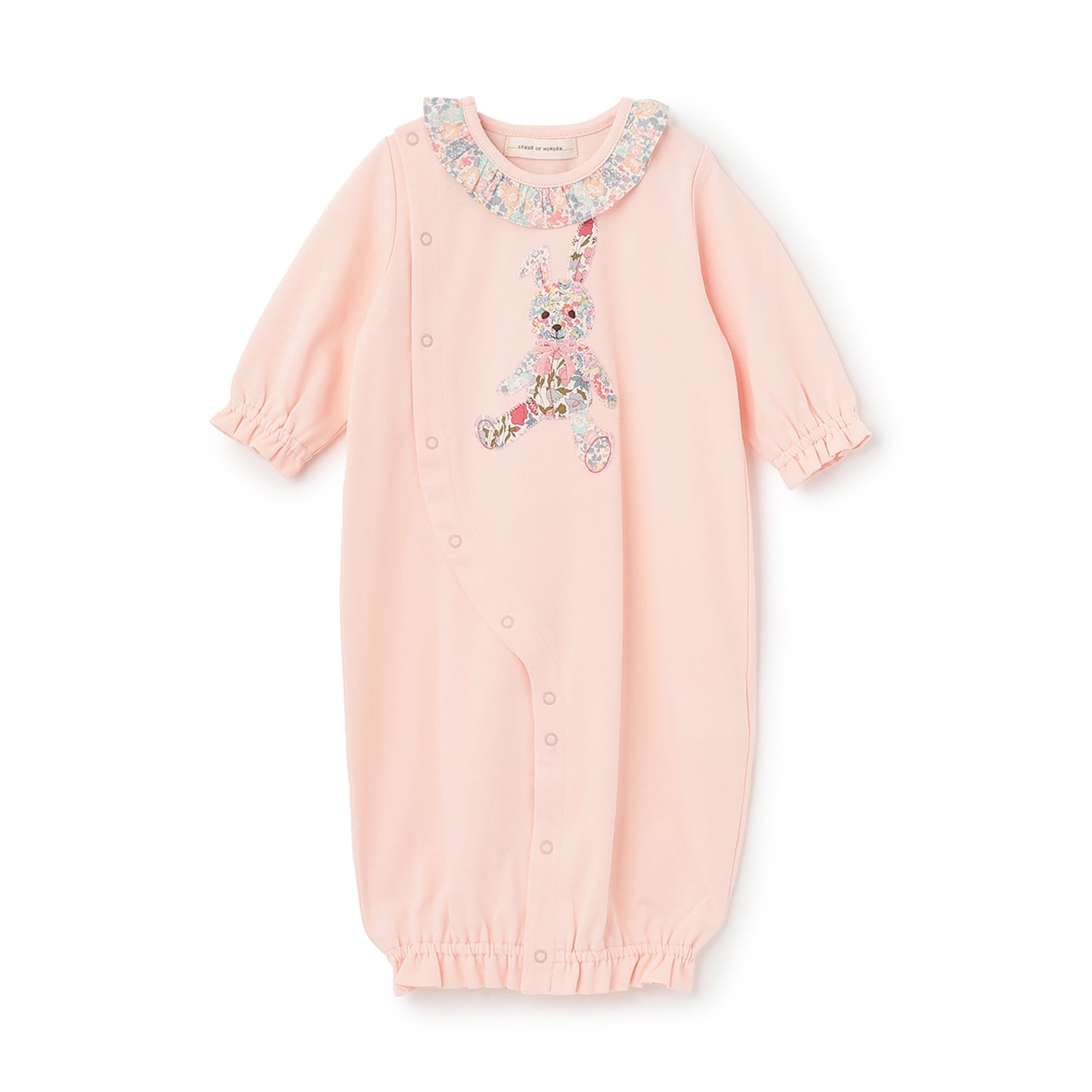 リバティウサクマアップリケ2WAYオール