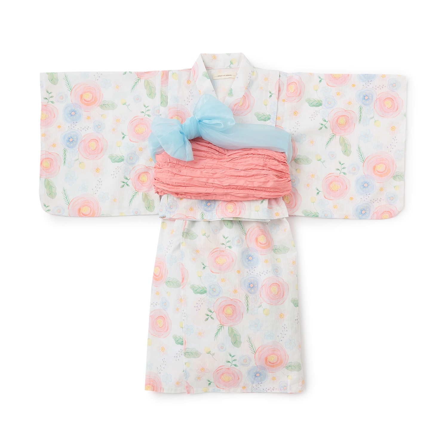 花柄浴衣セット