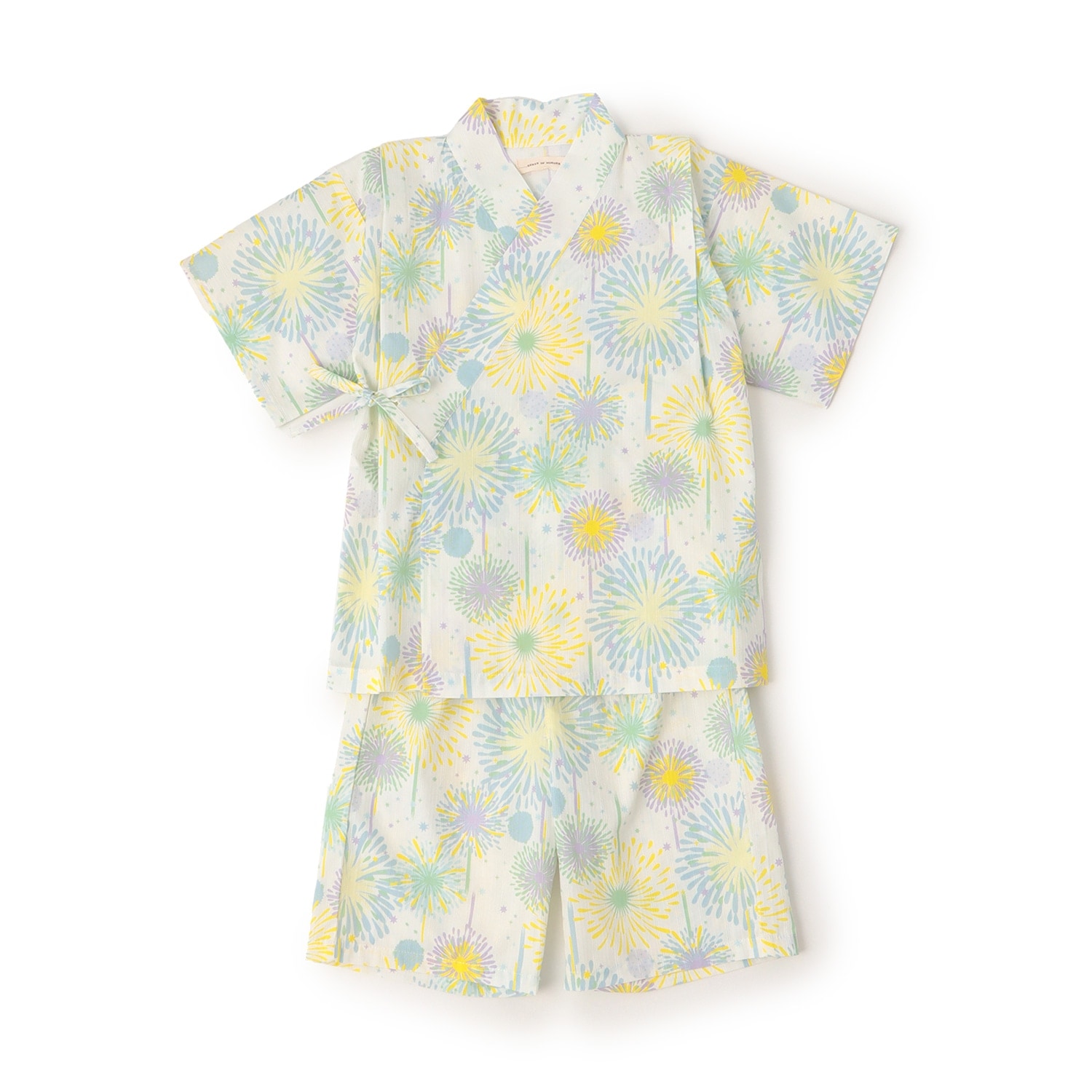 花火柄甚平スーツ