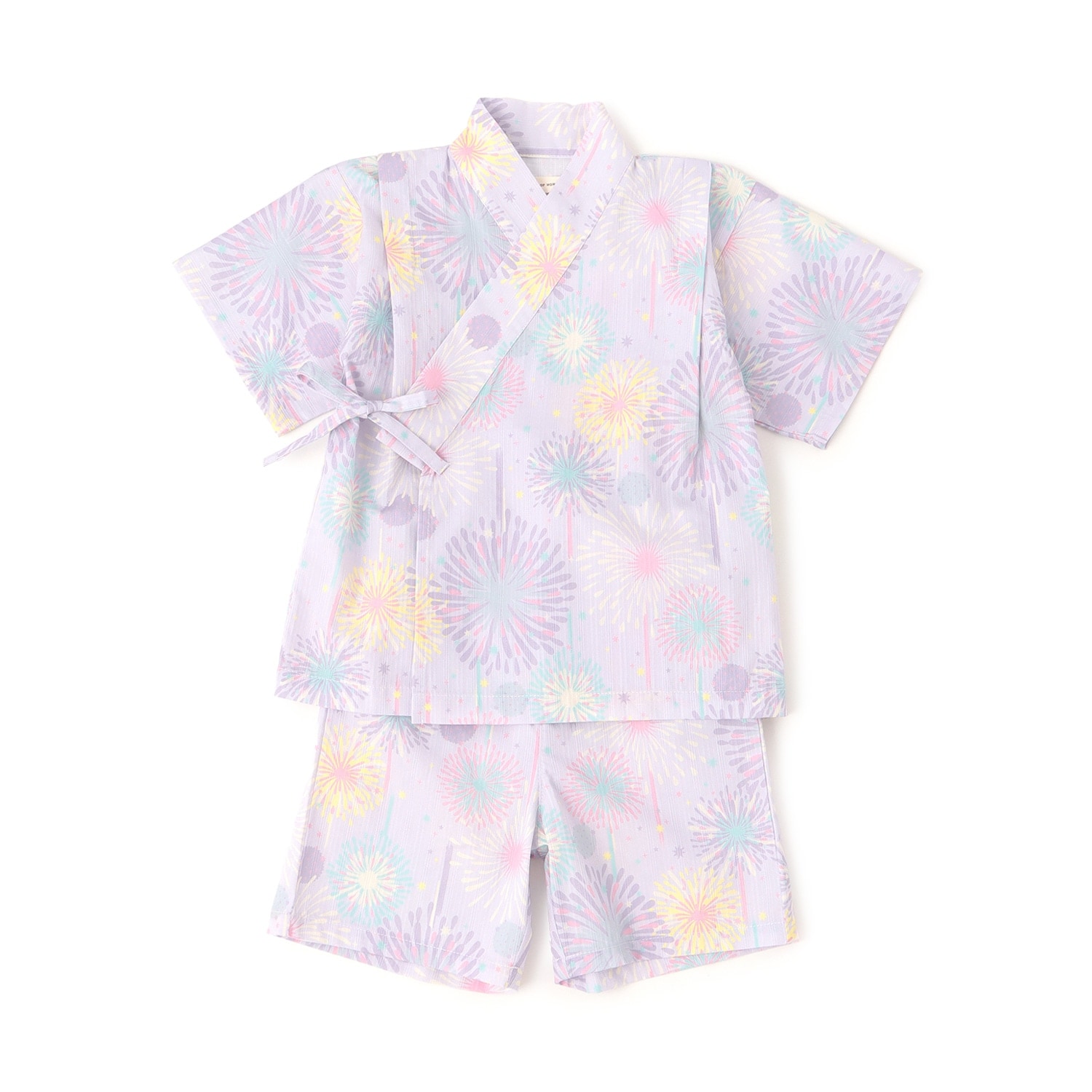 花火柄甚平スーツ