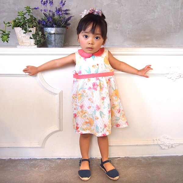 Narumiya Online ナルミヤ オンラインの公式通販サイト花柄プリントワンピース 80 ピンク キッズ