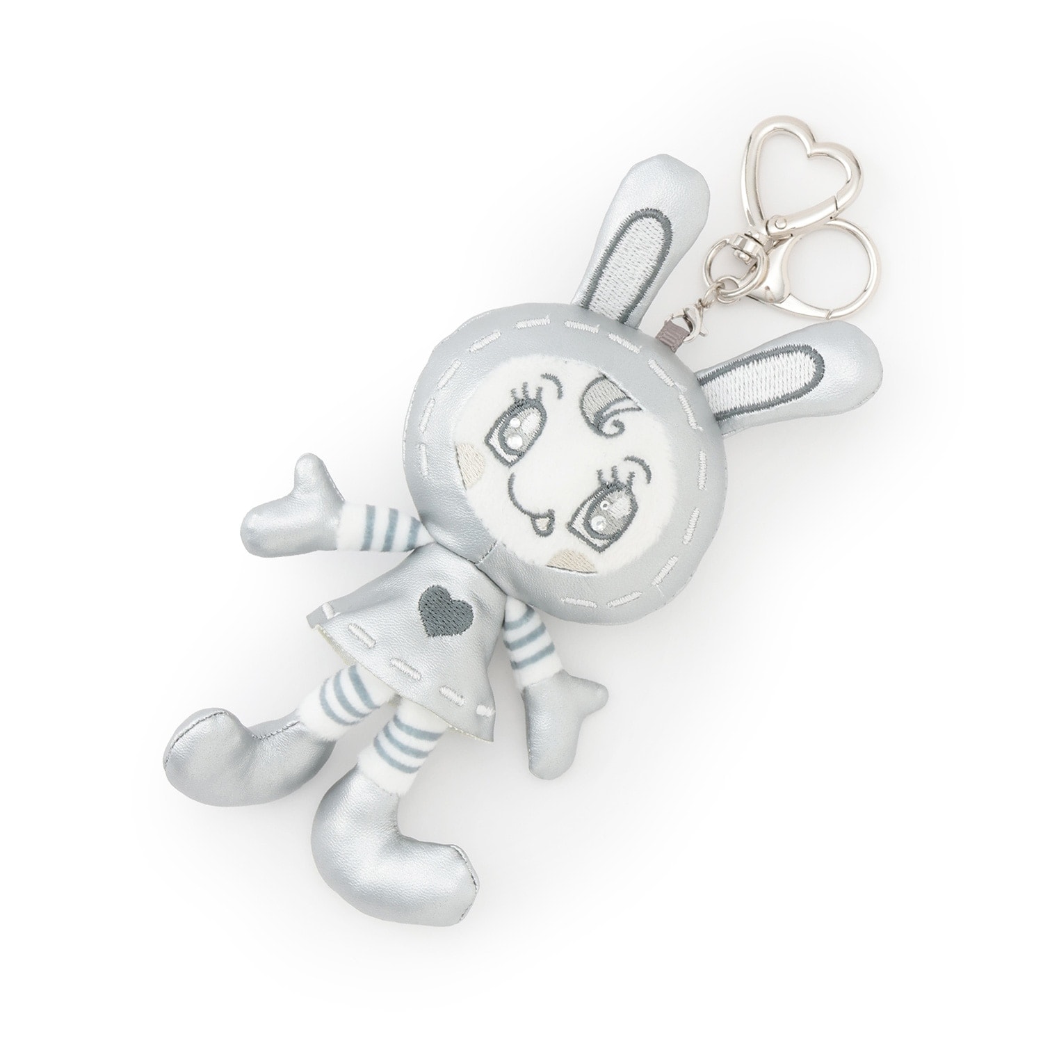 シルバーぬいぐるみチャーム