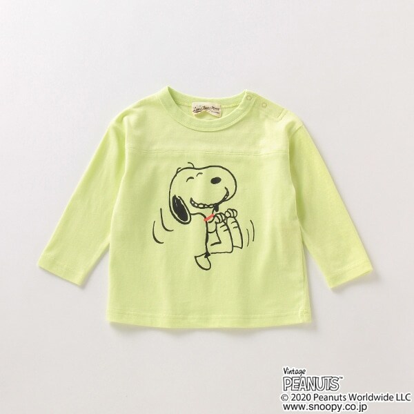 【PEANUTSコラボ】 laugh snoopy 長袖TEE