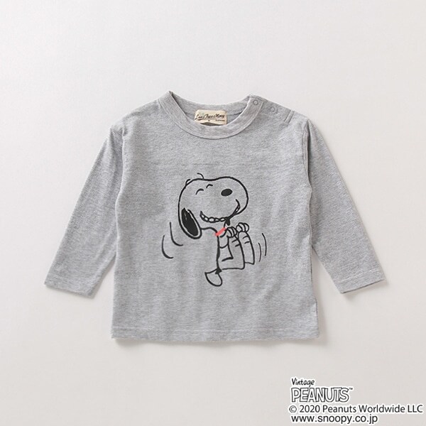 【PEANUTSコラボ】 laugh snoopy 長袖TEE