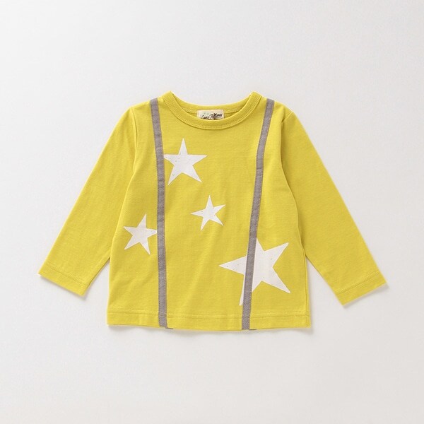 星サスペンダー長袖TEE