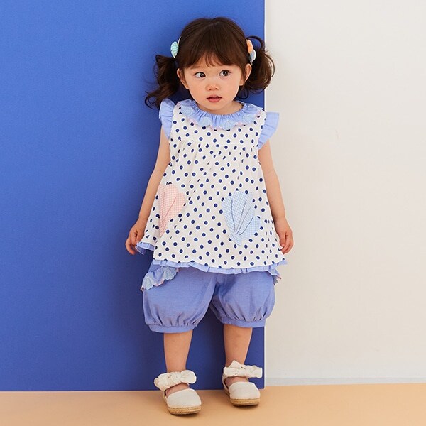 NARUMIYA ONLINE｜ナルミヤ オンラインの公式通販サイトシェルかぼちゃパンツ(80cm ブルー): ベビー