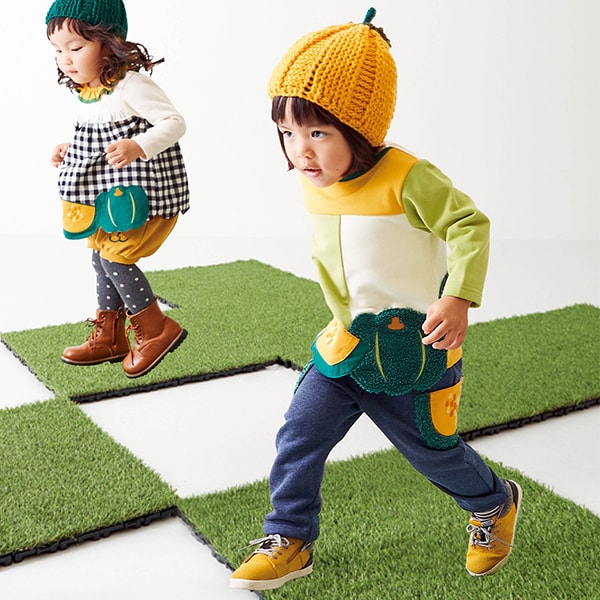 ラッキー☆様専用】ベイビーチアー かぼちゃチュニック&かぼちゃ