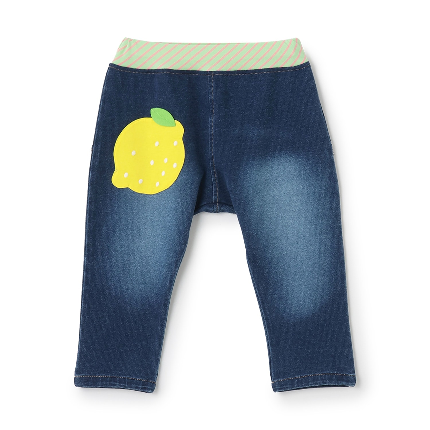 シトラスニットデニムパンツ