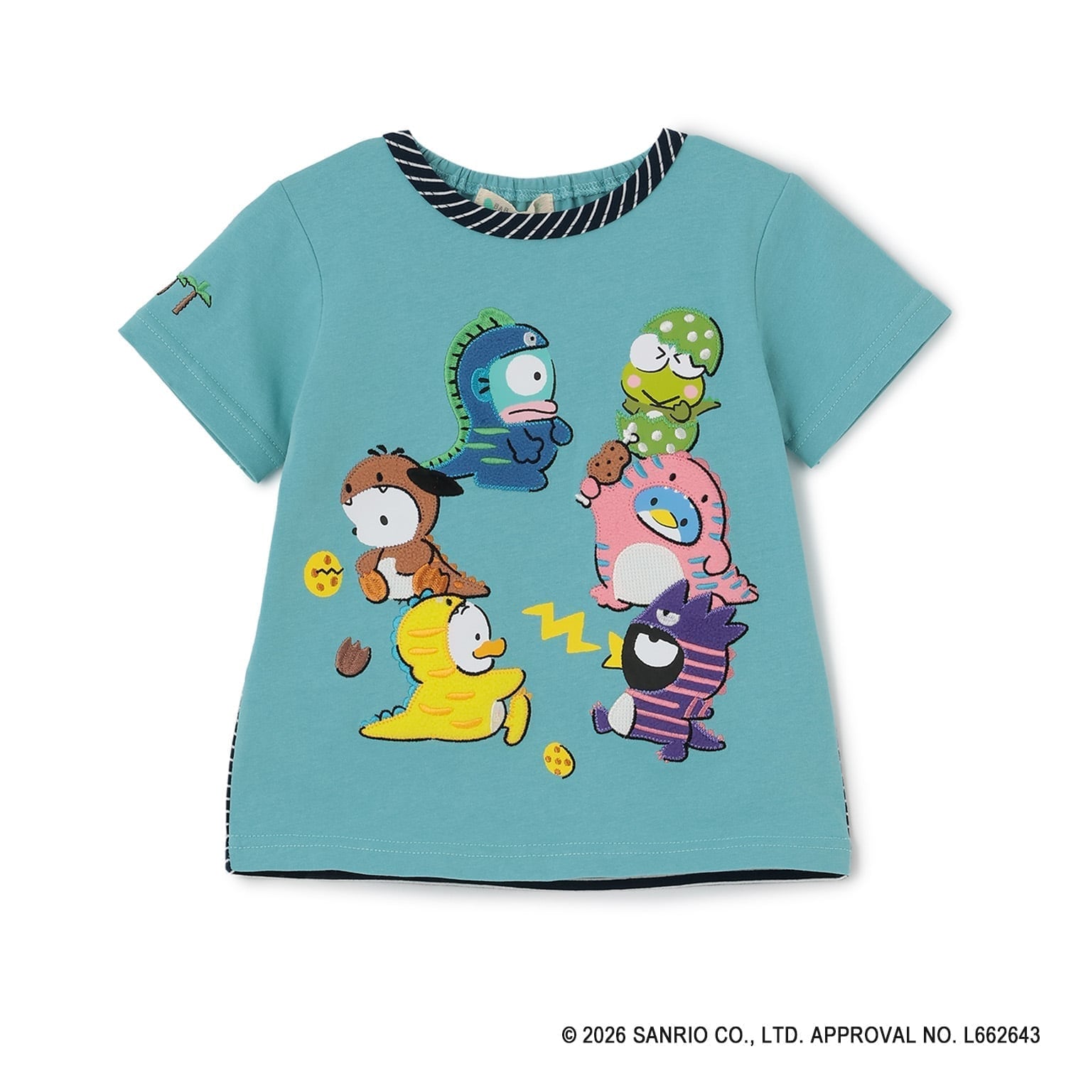 【はぴだんぶい】恐竜Tシャツ