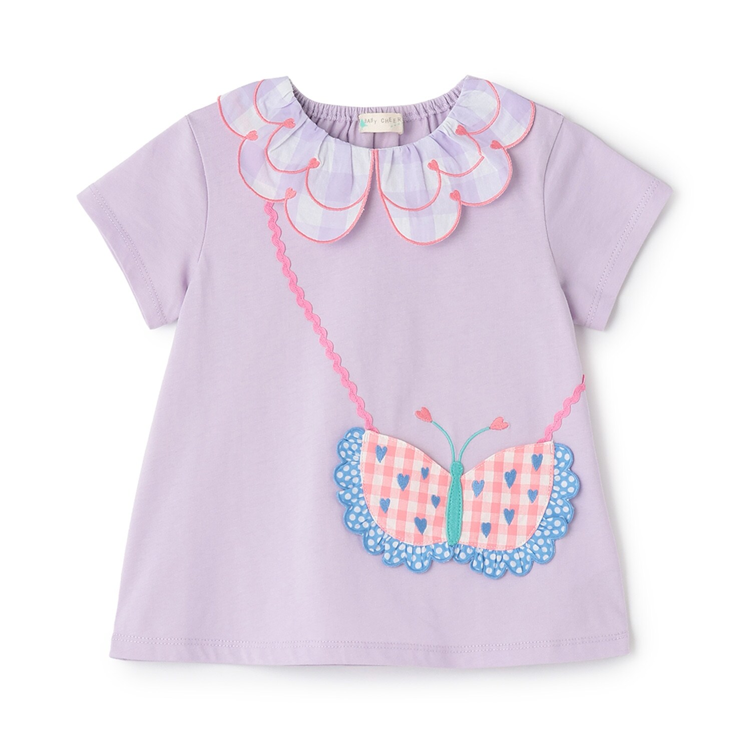 ちょうちょポシェットTシャツ