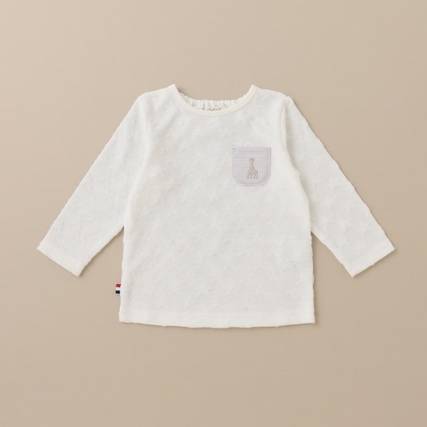 スタージャガード長袖Tシャツ【日本製】