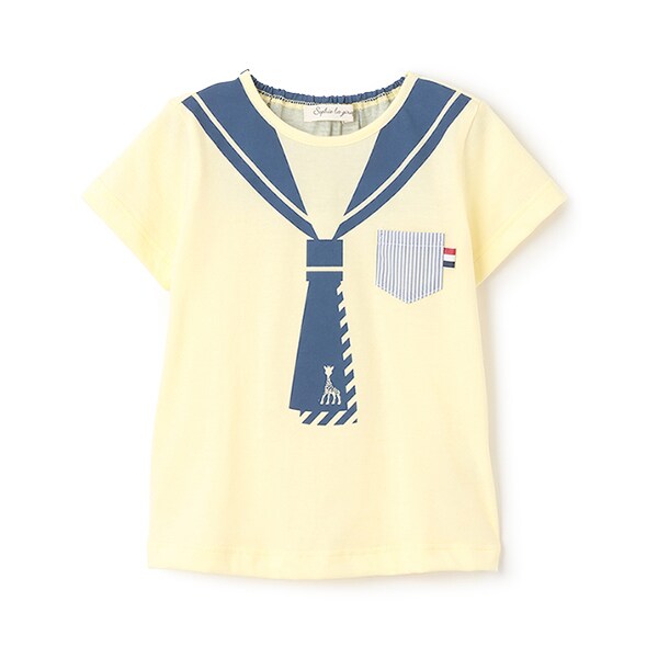 セーラープリント半袖Tシャツ