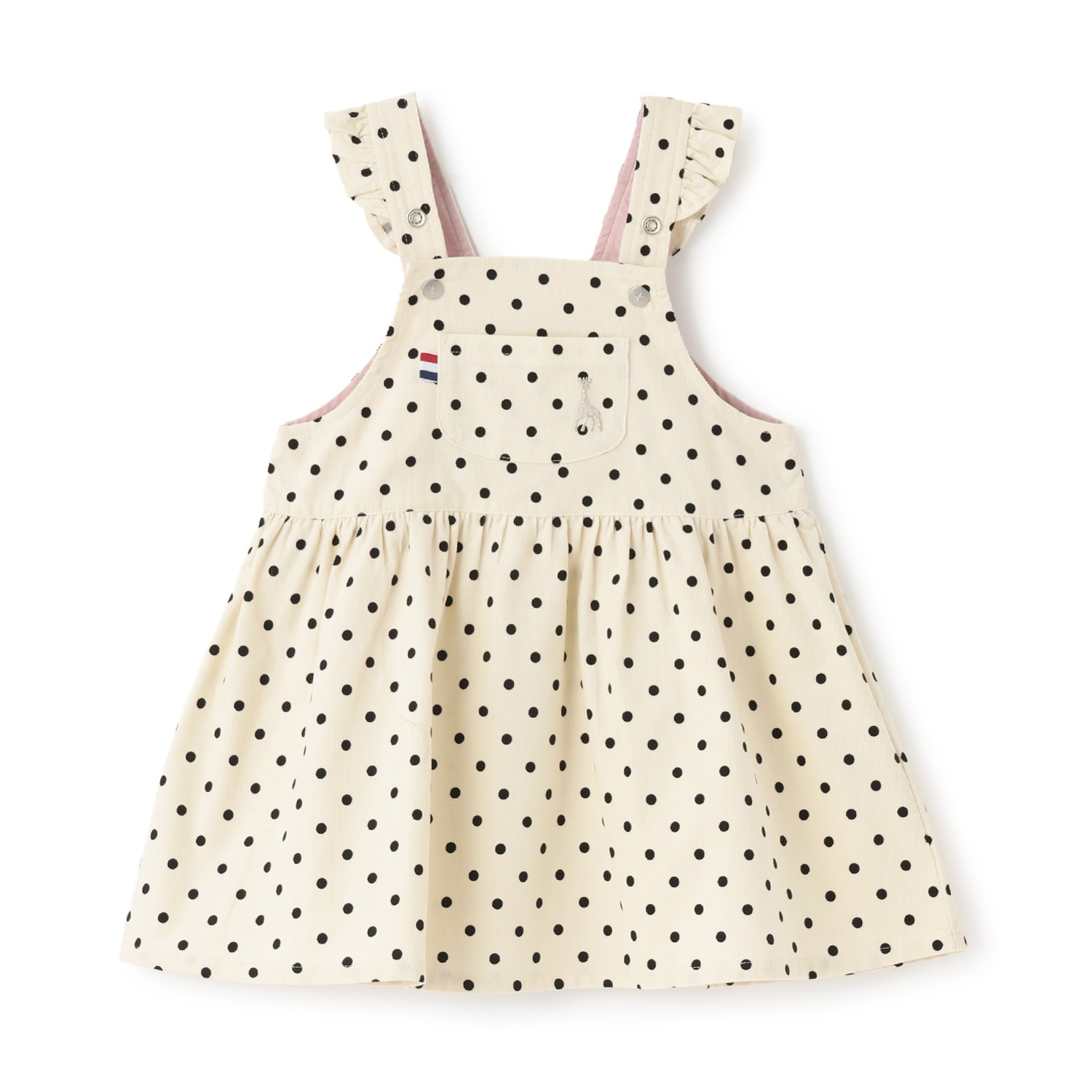 ドットジャンパースカート【日本製】