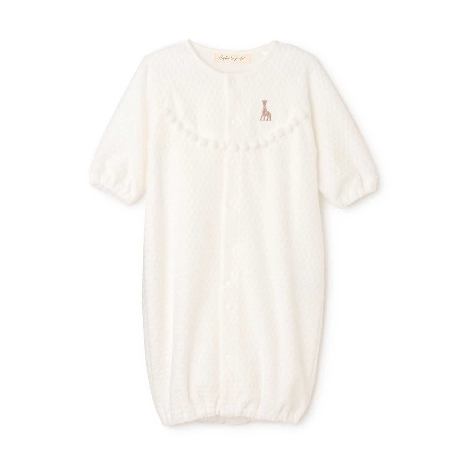 水玉ベロア2WAYオール【日本製】