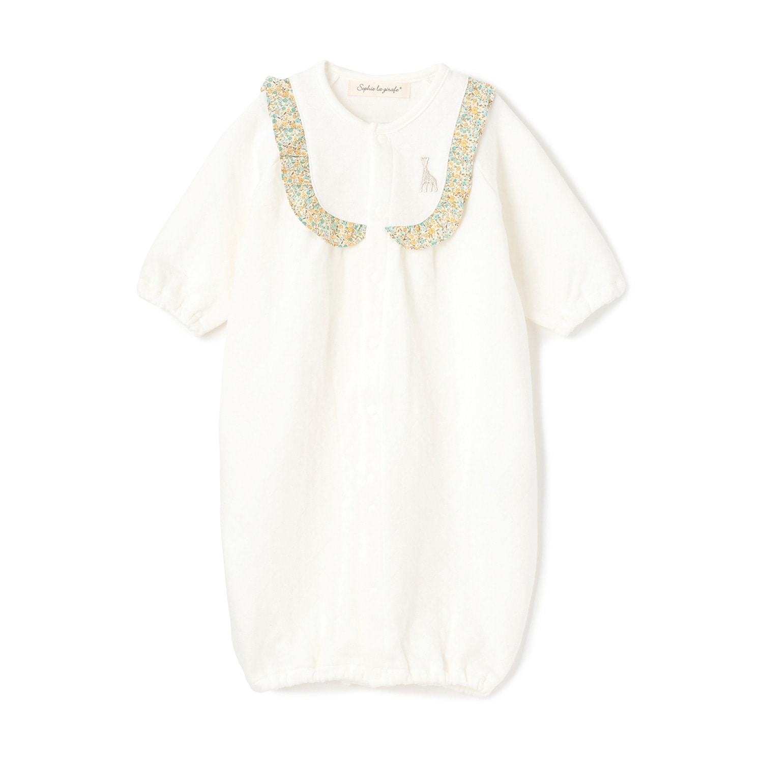 小花柄2WAYオール【日本製】