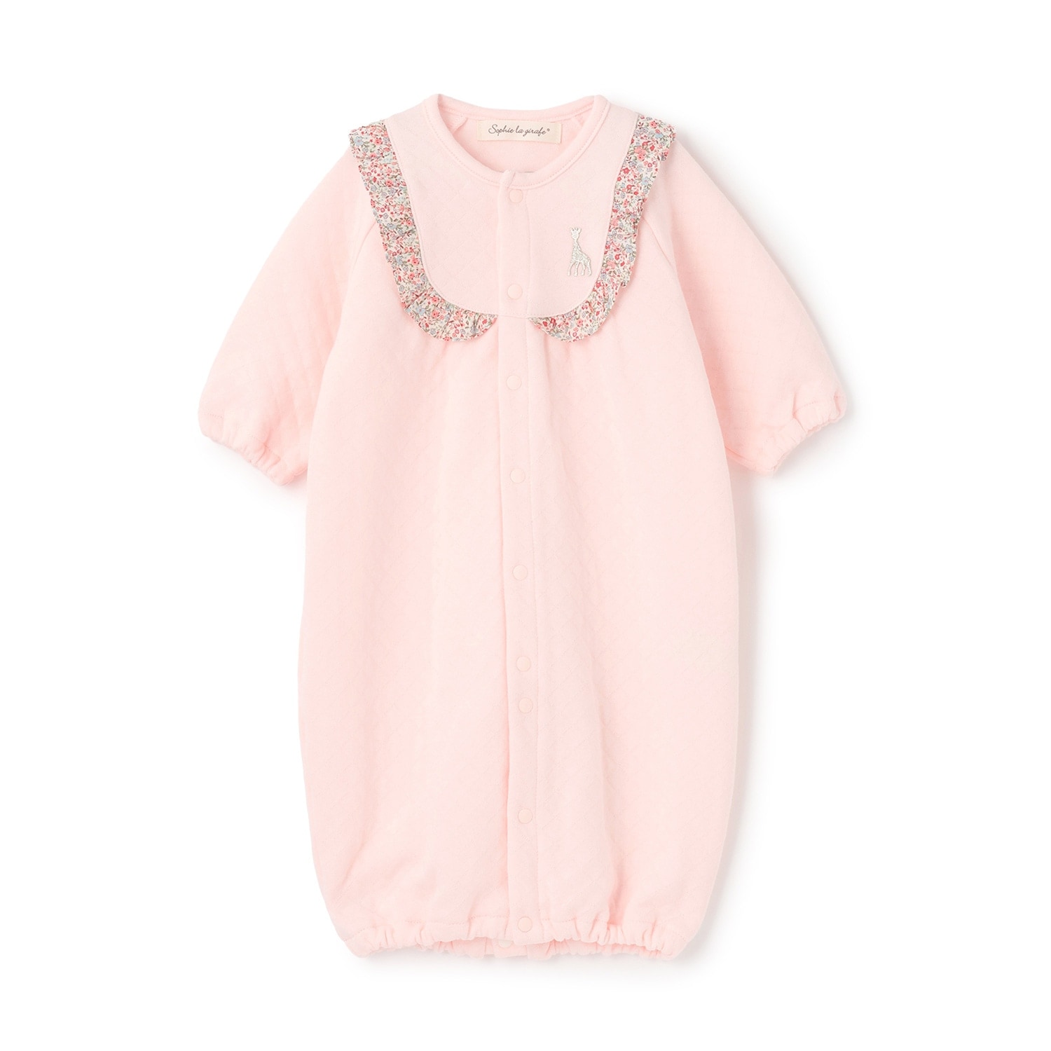 小花柄2WAYオール【日本製】