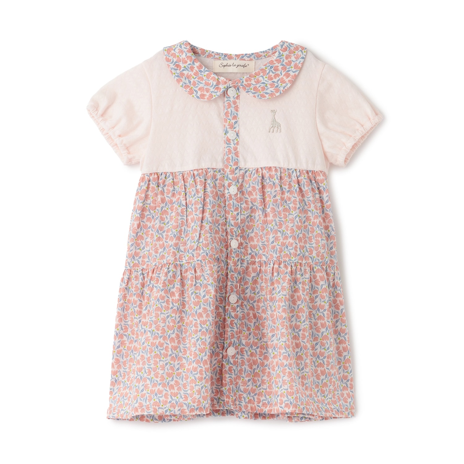 花柄ワンピース【日本製】