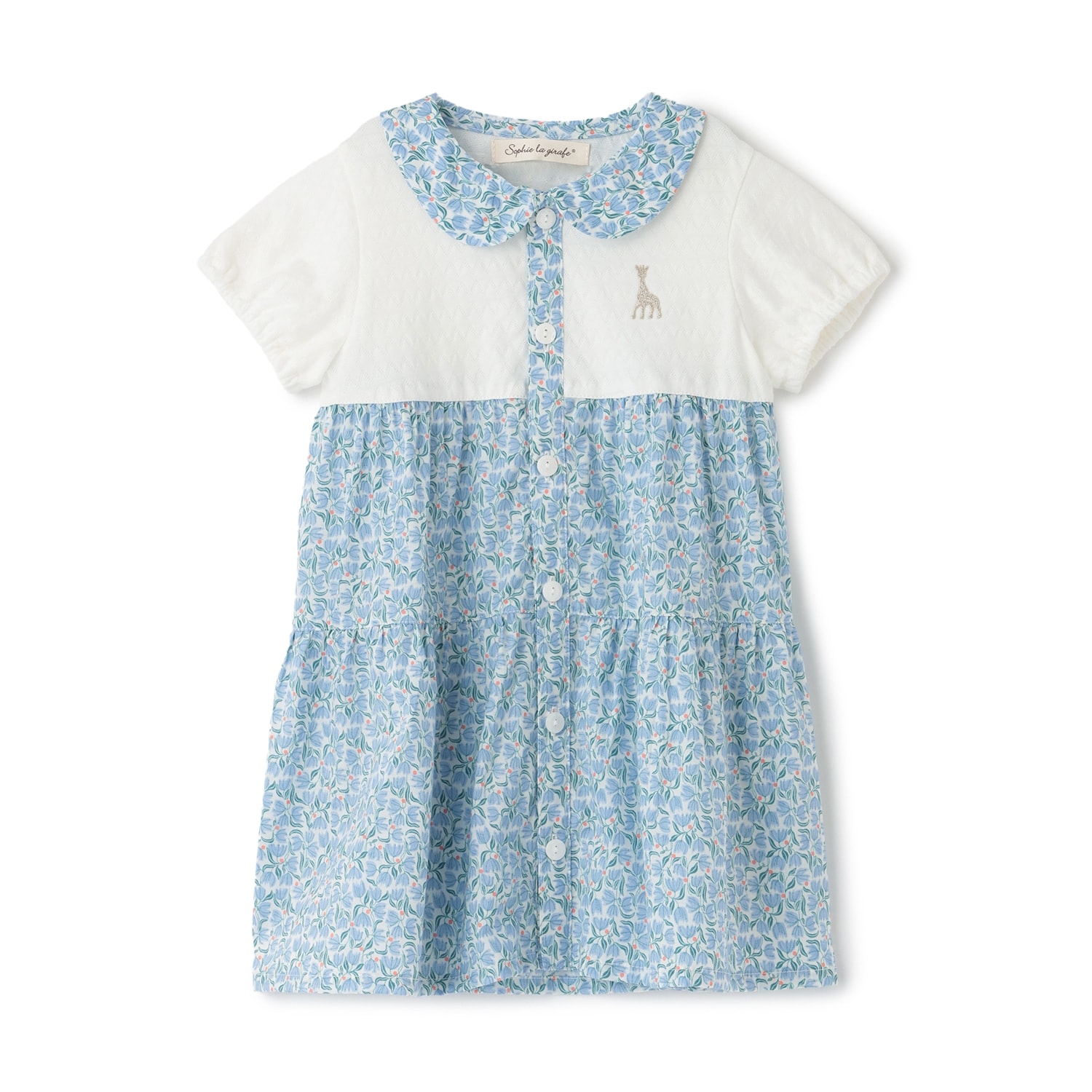 花柄ワンピース【日本製】