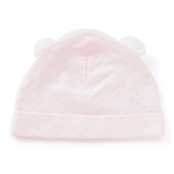 【KISETTE】 チュールボンボンキャップ【日本製】