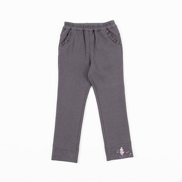 魔法使いmimiちゃん刺しゅうの裏シャギーパンツ(100～130)