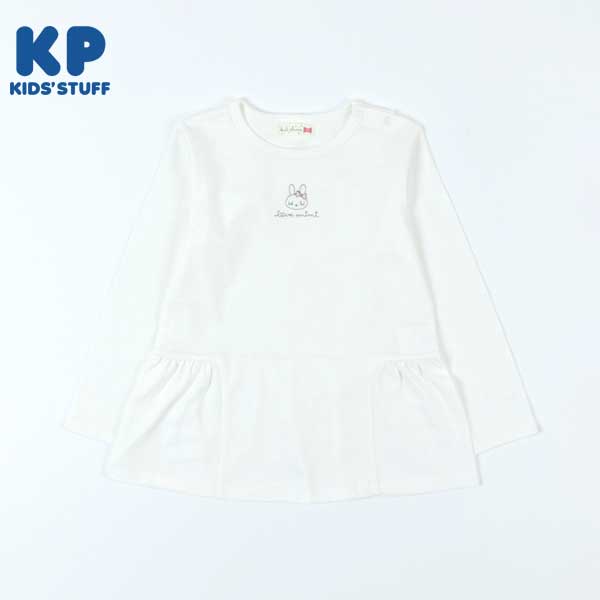 うさ耳セーラー衿の長袖チュニック(100～110)