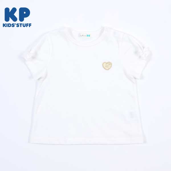 パフスリーブ半袖Tシャツ(80～90)