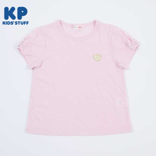 パフスリーブ半袖Tシャツ(100～130)