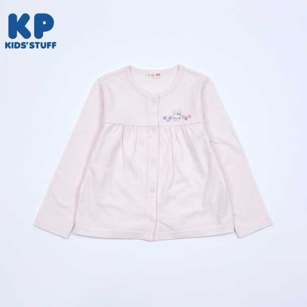 うさぎ刺しゅうカーディガン(100～110)