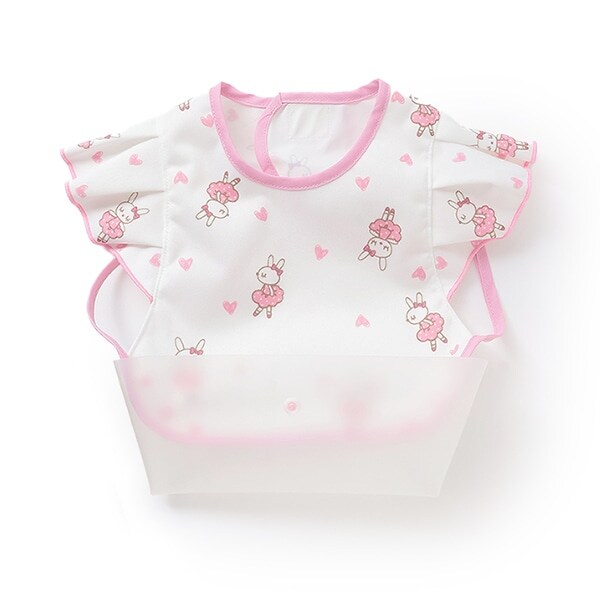 日本製/mimi総柄お食事スタイBOX収納タイプ