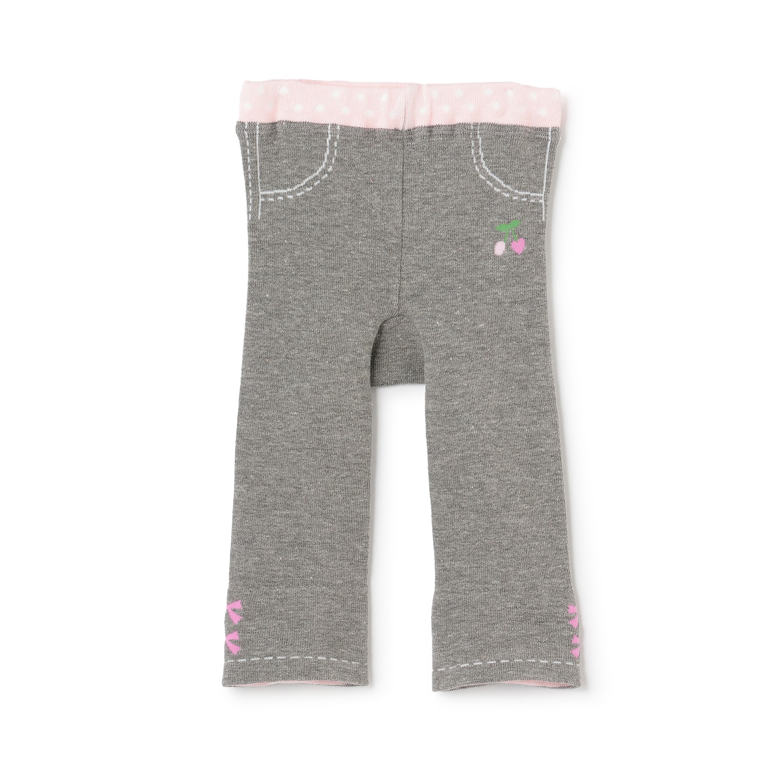 mimiちゃんスパッツ 【日本製】(80cm グレー): ベビー