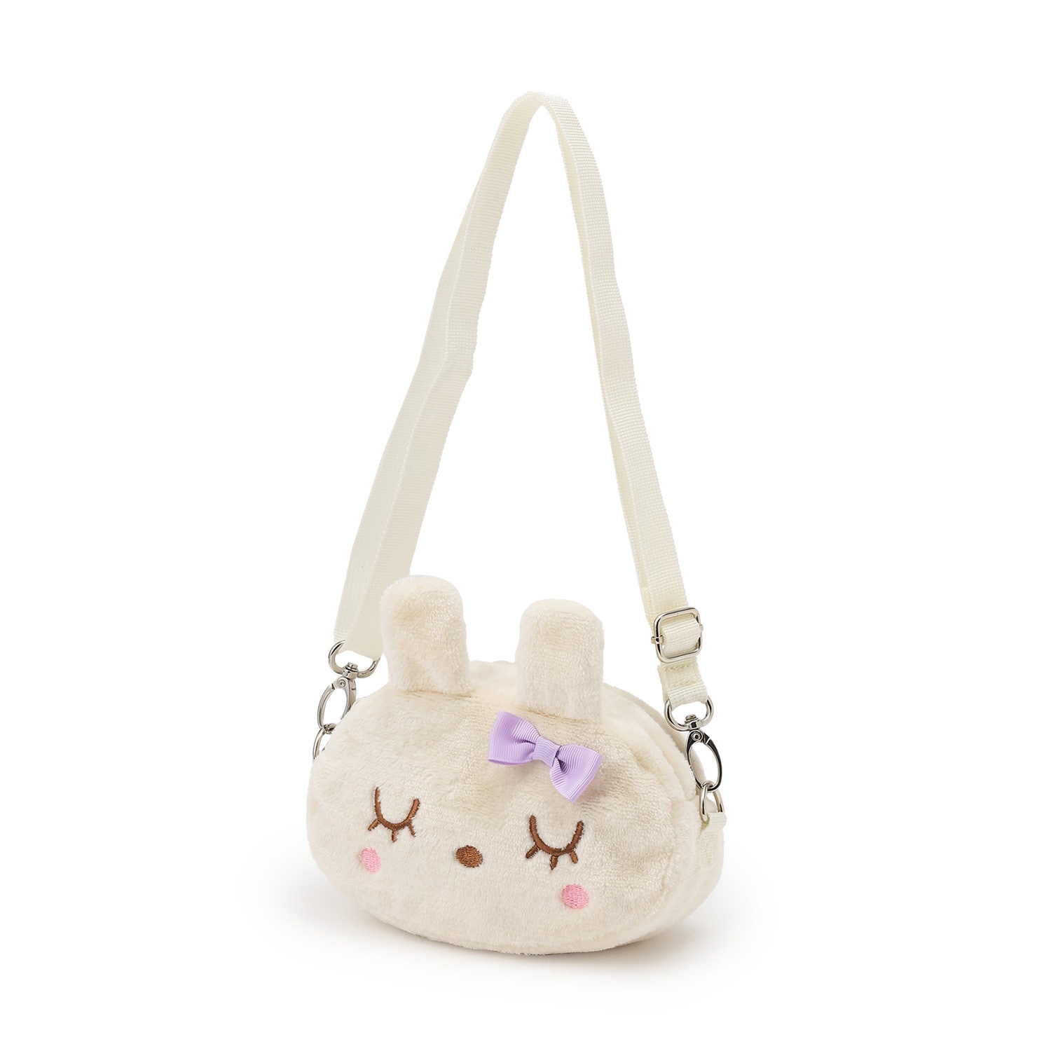 mimiちゃん＆ココちゃん リバーシブルショルダーバッグ(F ピンク
