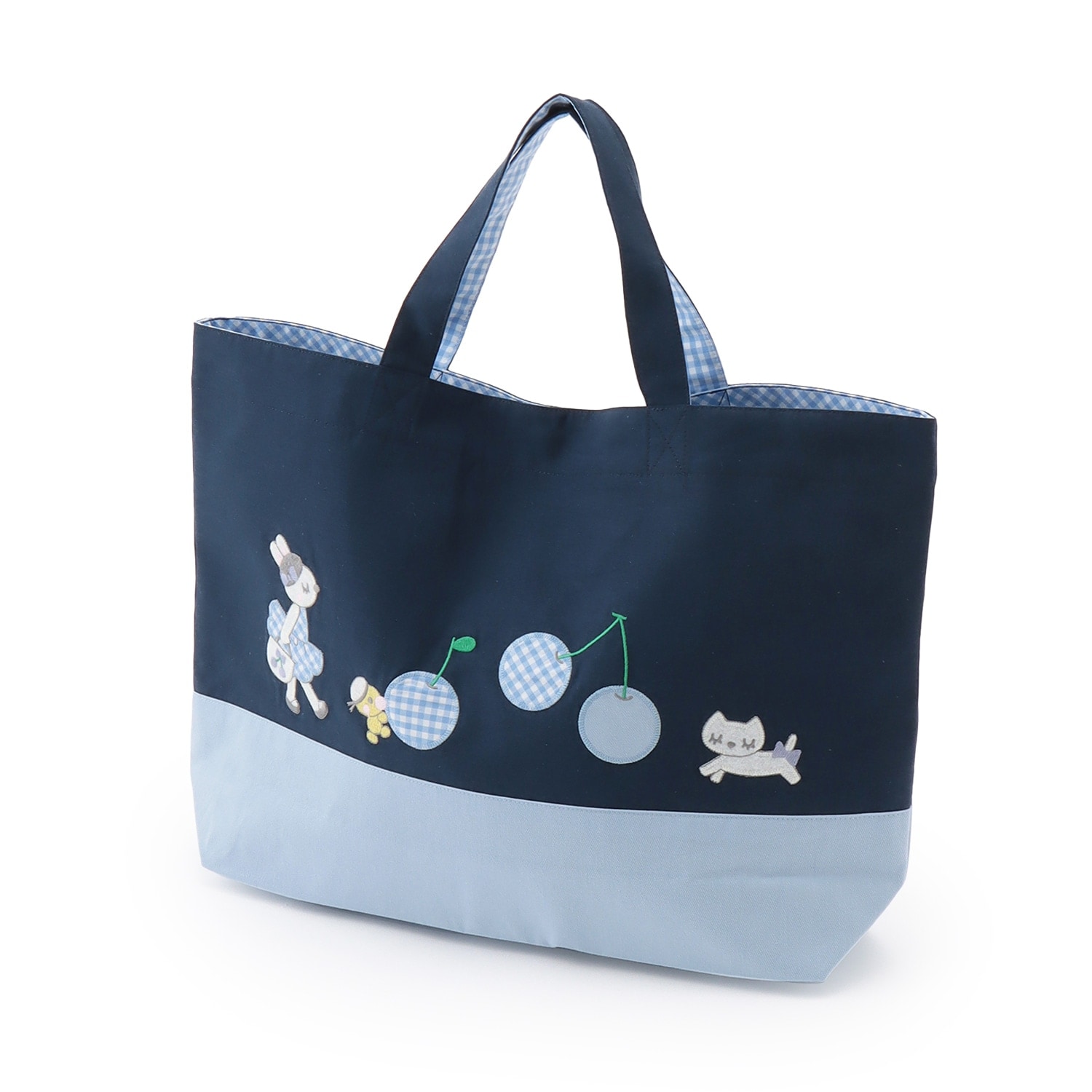 レッスンバッグ 【裏地付き】(F 紺): キッズ - ナルミヤ オンライン