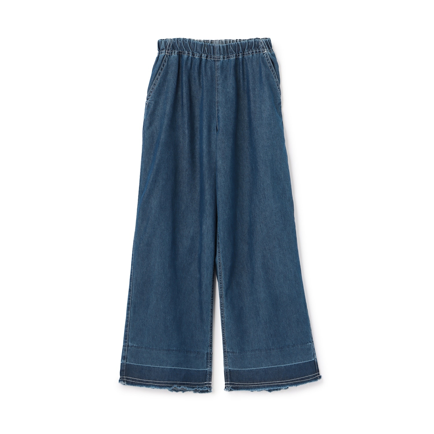 【Trois Lapins】 テンセルデニム パンツ