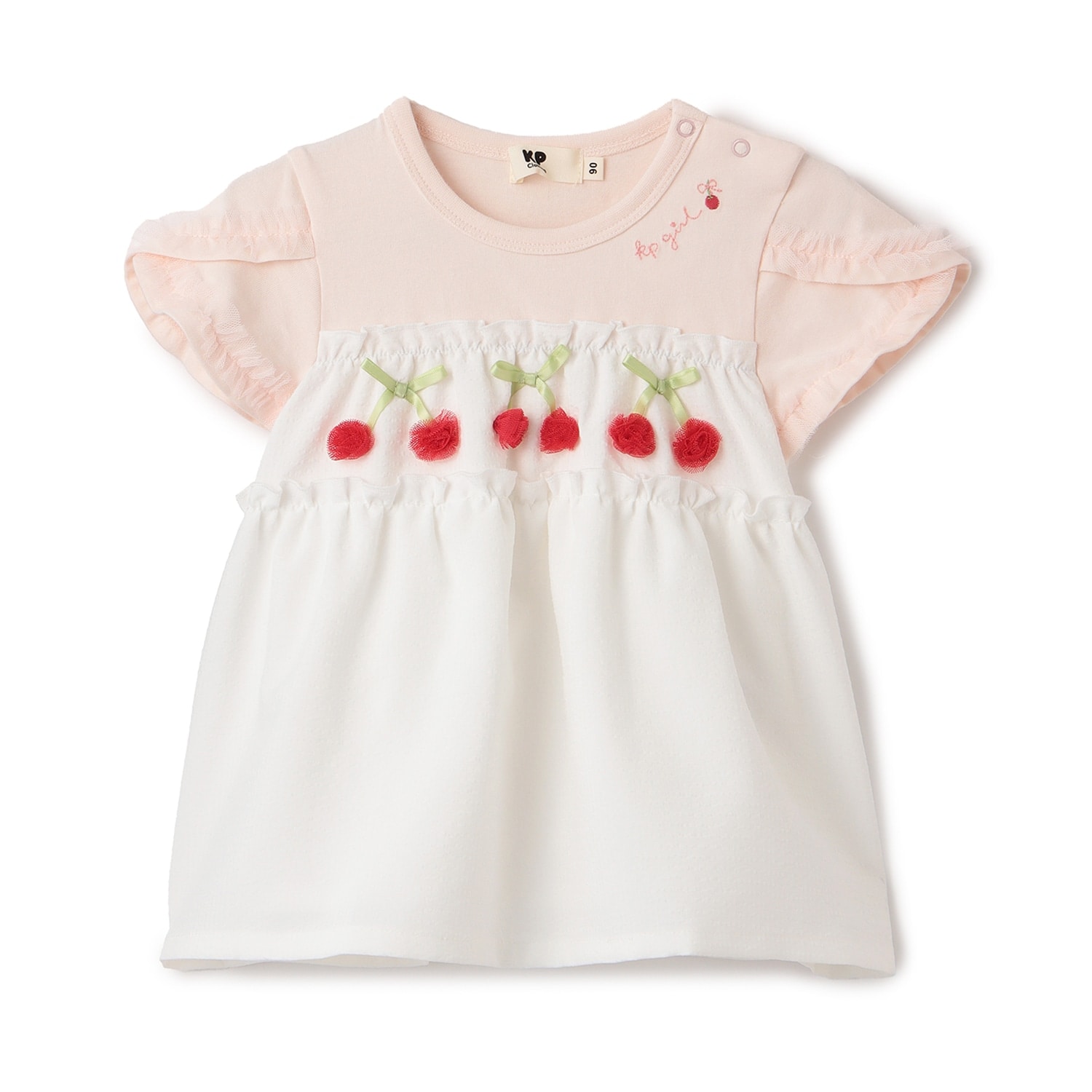 サッカーストライプ 半袖チュニック