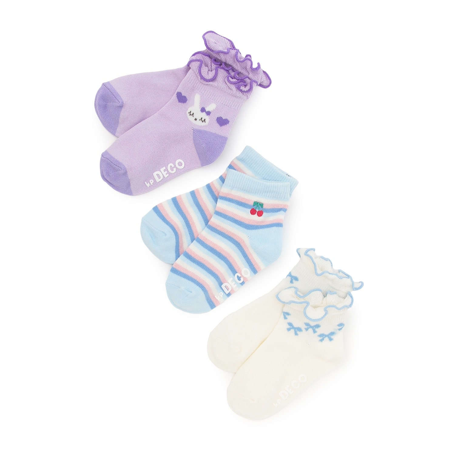 スニーカーソックス【3足組】