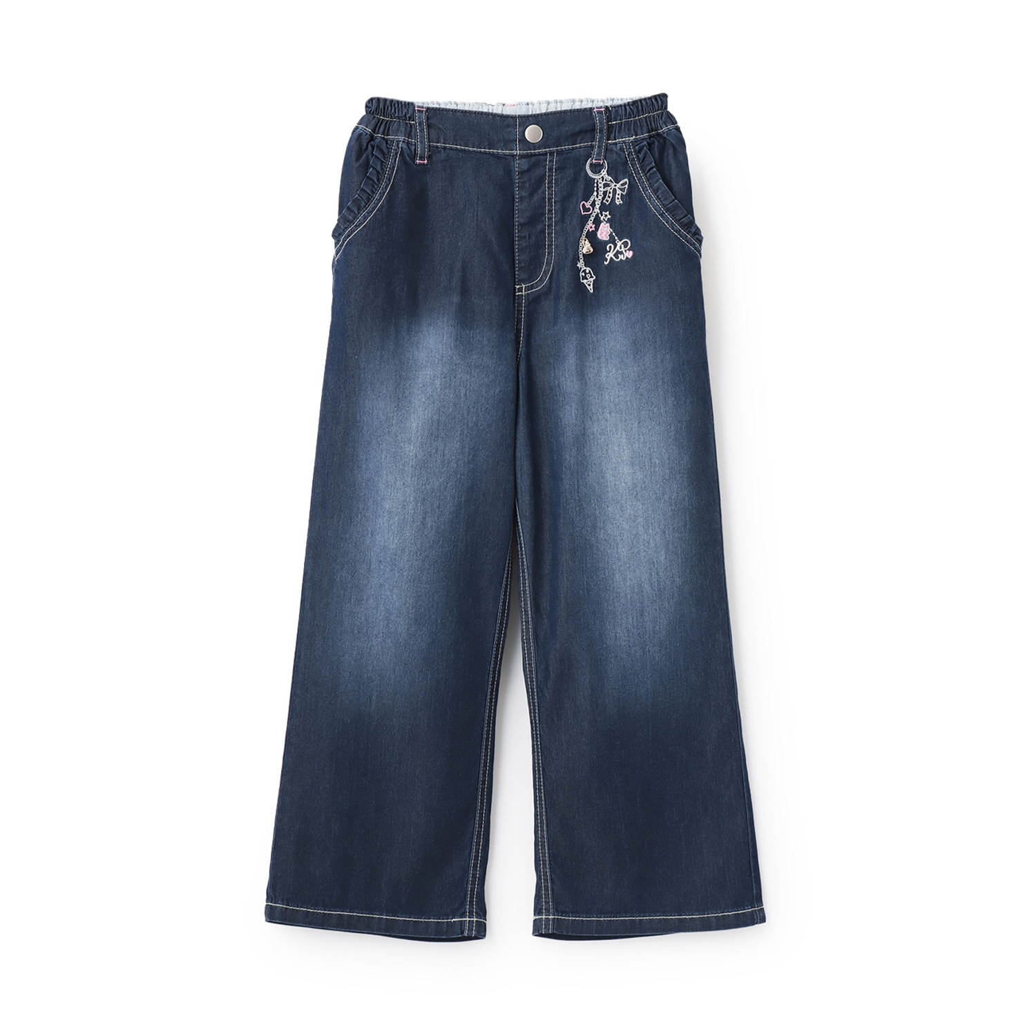 【冷感デニム】 ロングパンツ