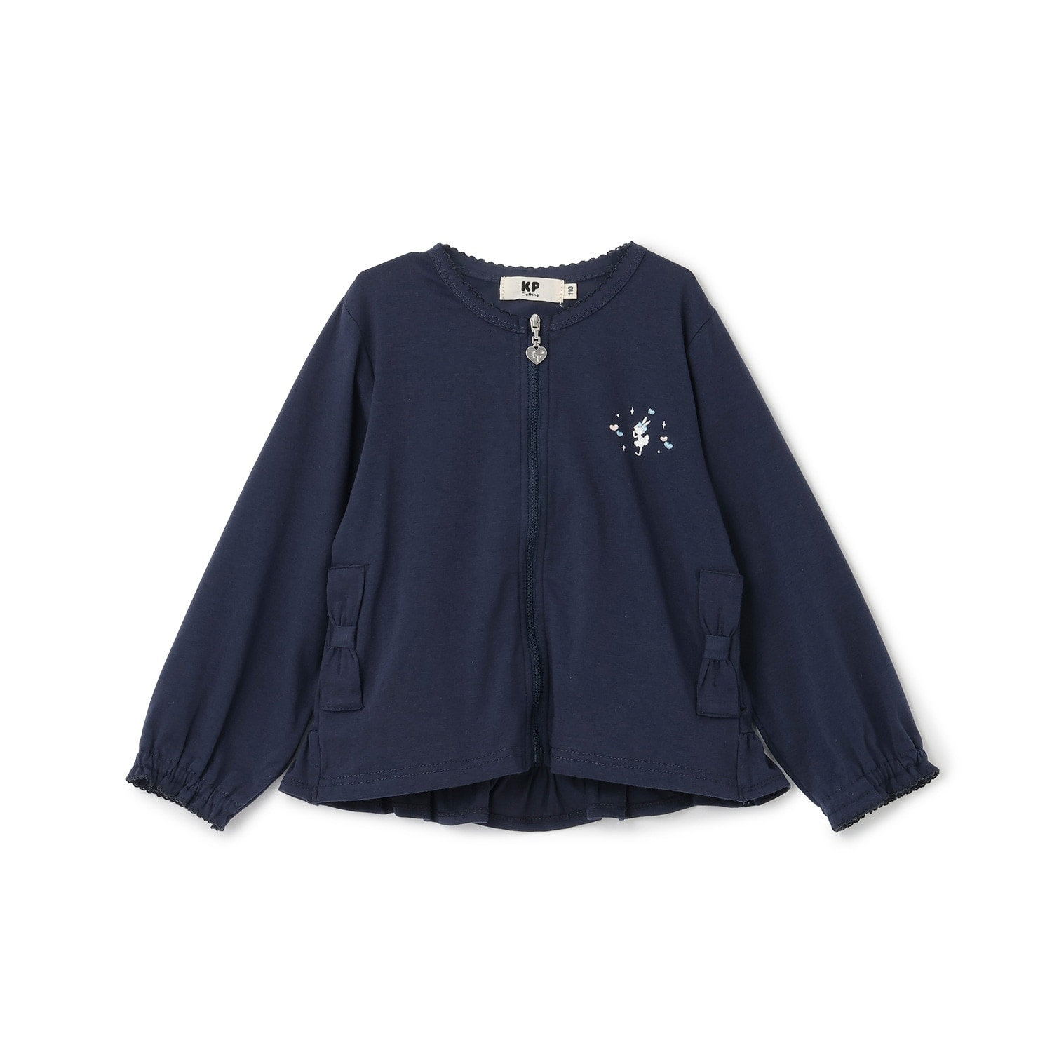 ジップアップカーディガン