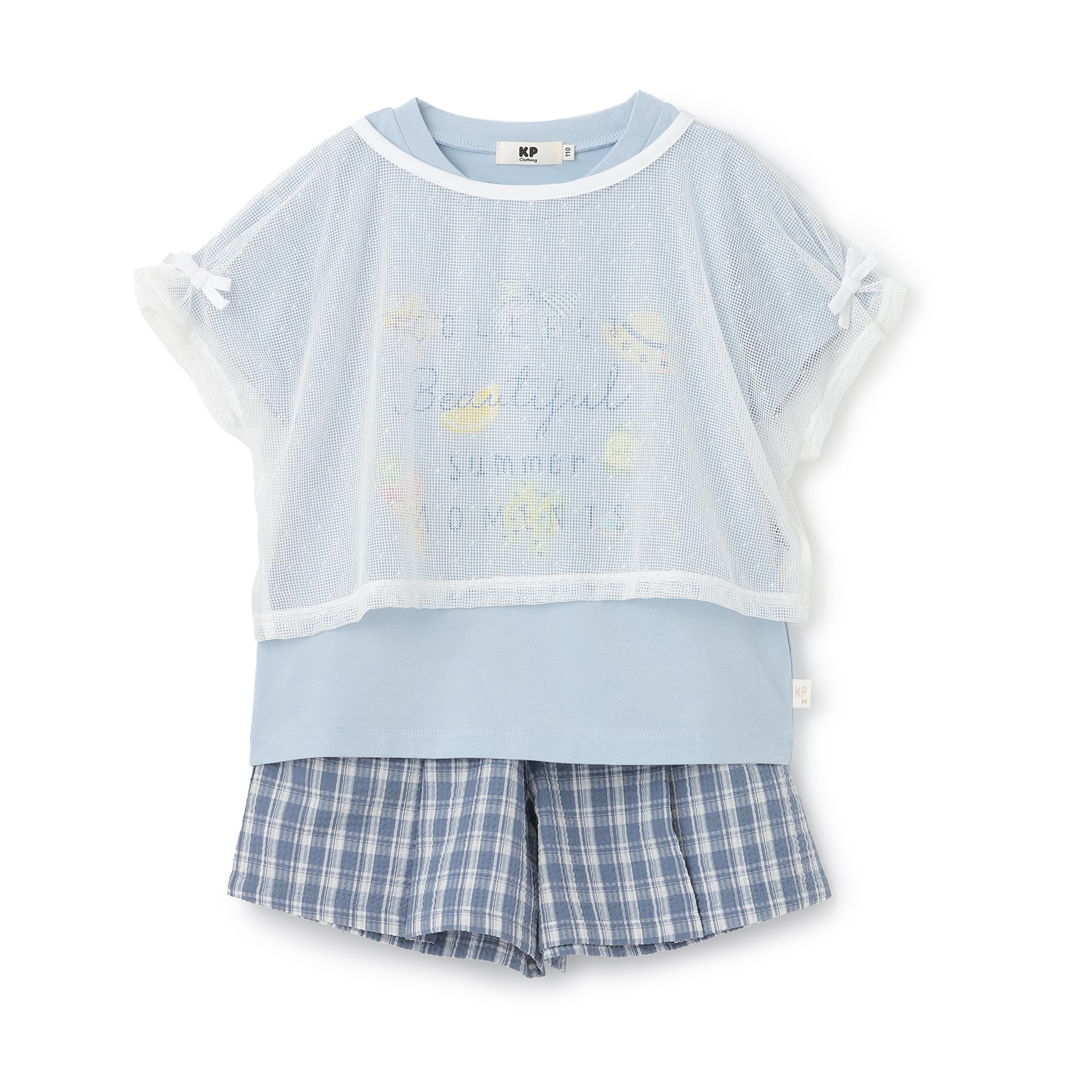 Tシャツ・ショートパンツ・メッシュＴ セット