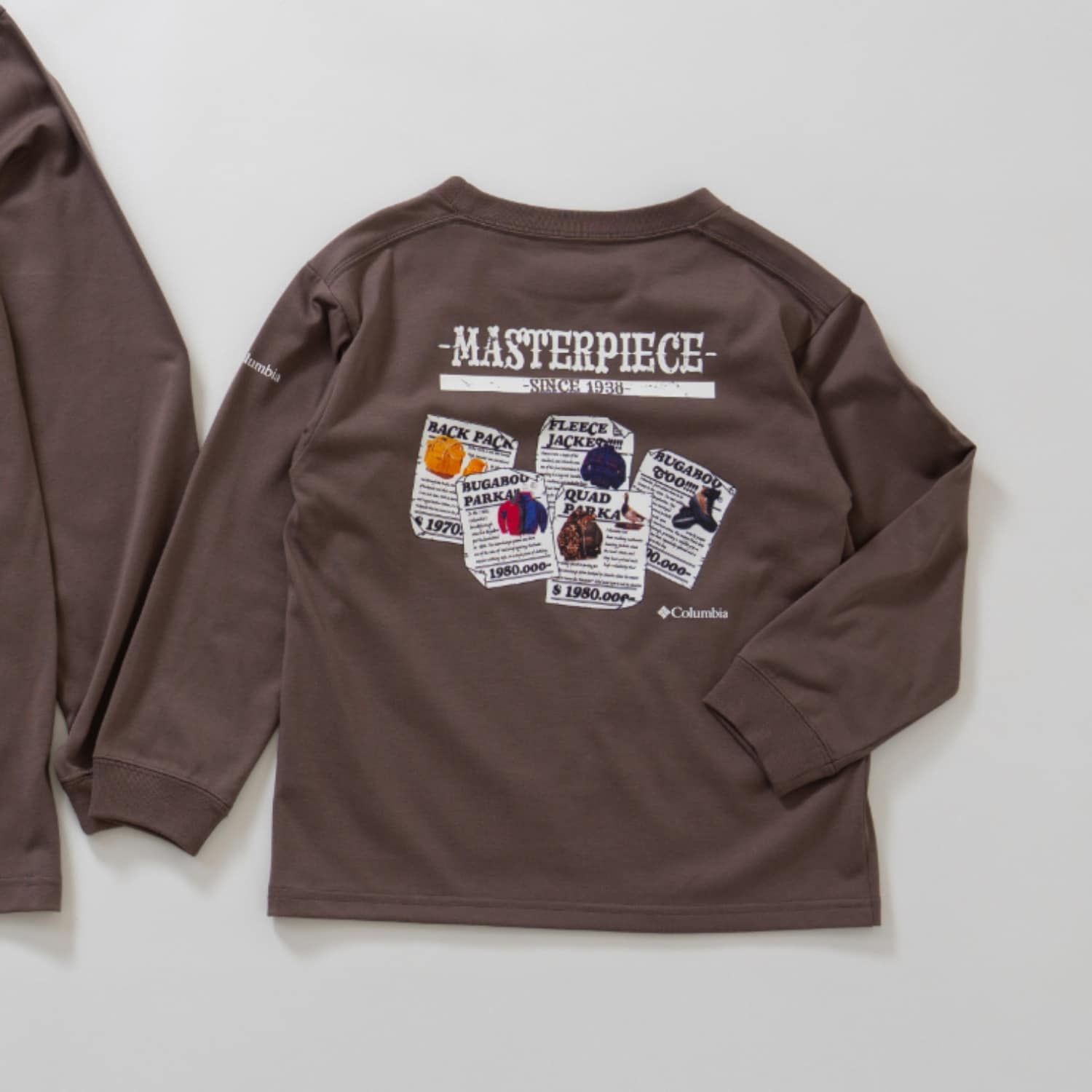 【Columbia】KidsバックグラフィックロンT