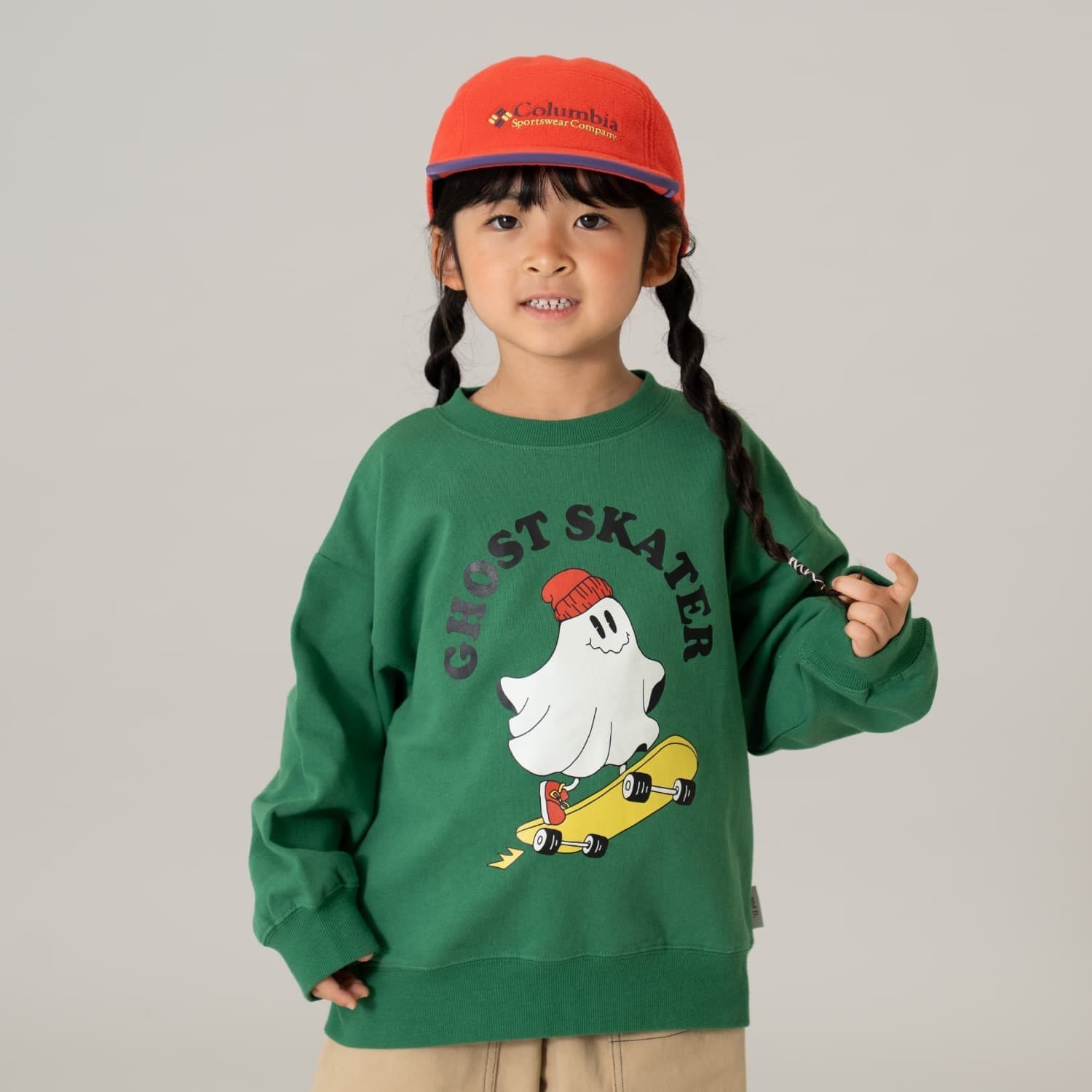 【365D.】スウェットOFUZAKE 柄ワイドプルオーバー