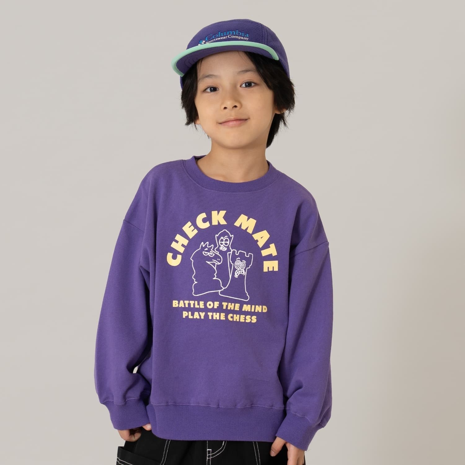 【365D.】スウェットOFUZAKE 柄ワイドプルオーバー