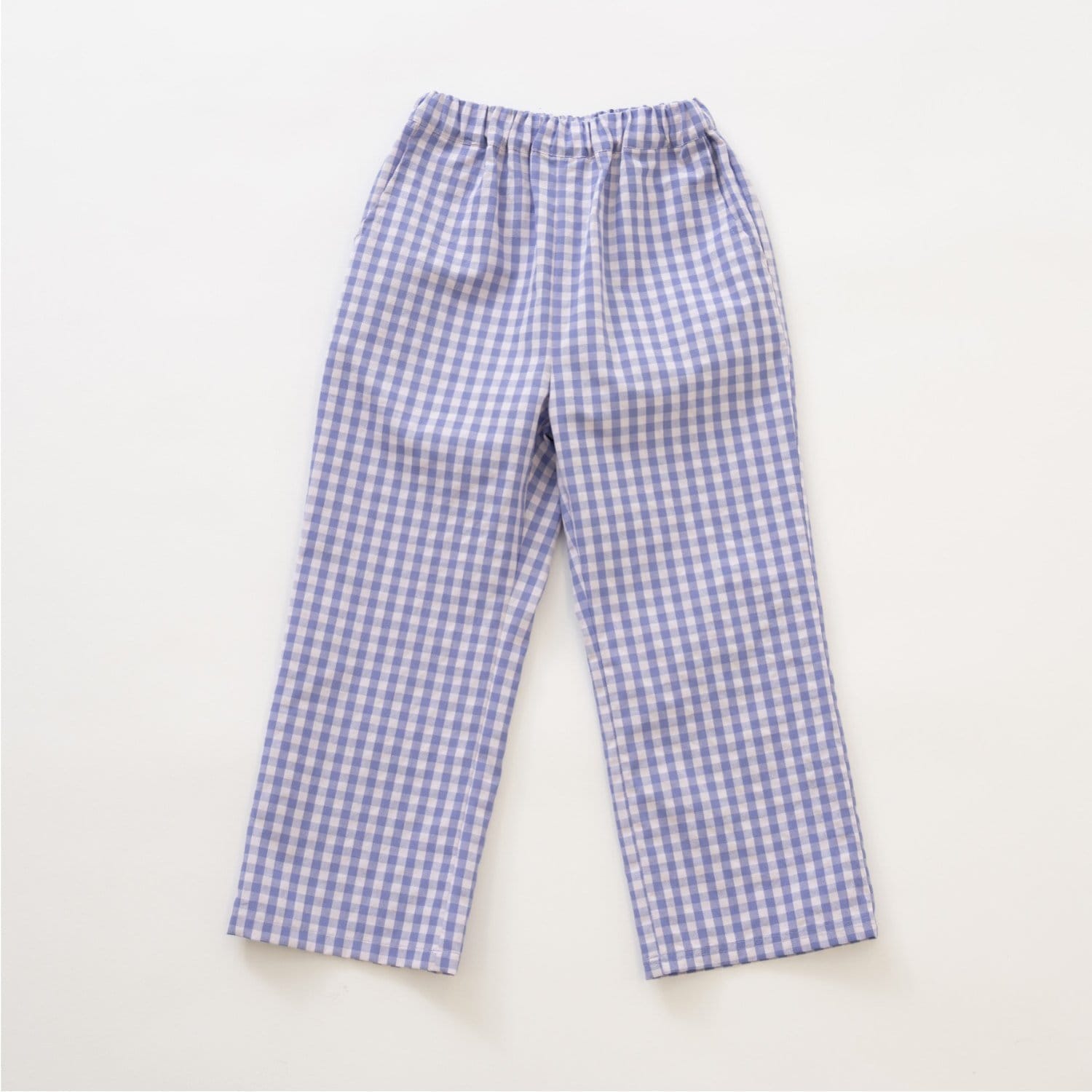 ギンガムチェックリラックスパンツ