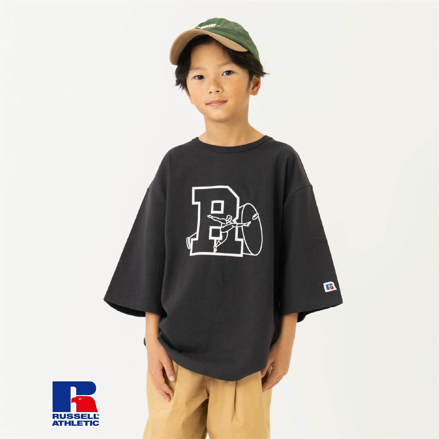 【ラッセルアスレチック】ワイド半袖T