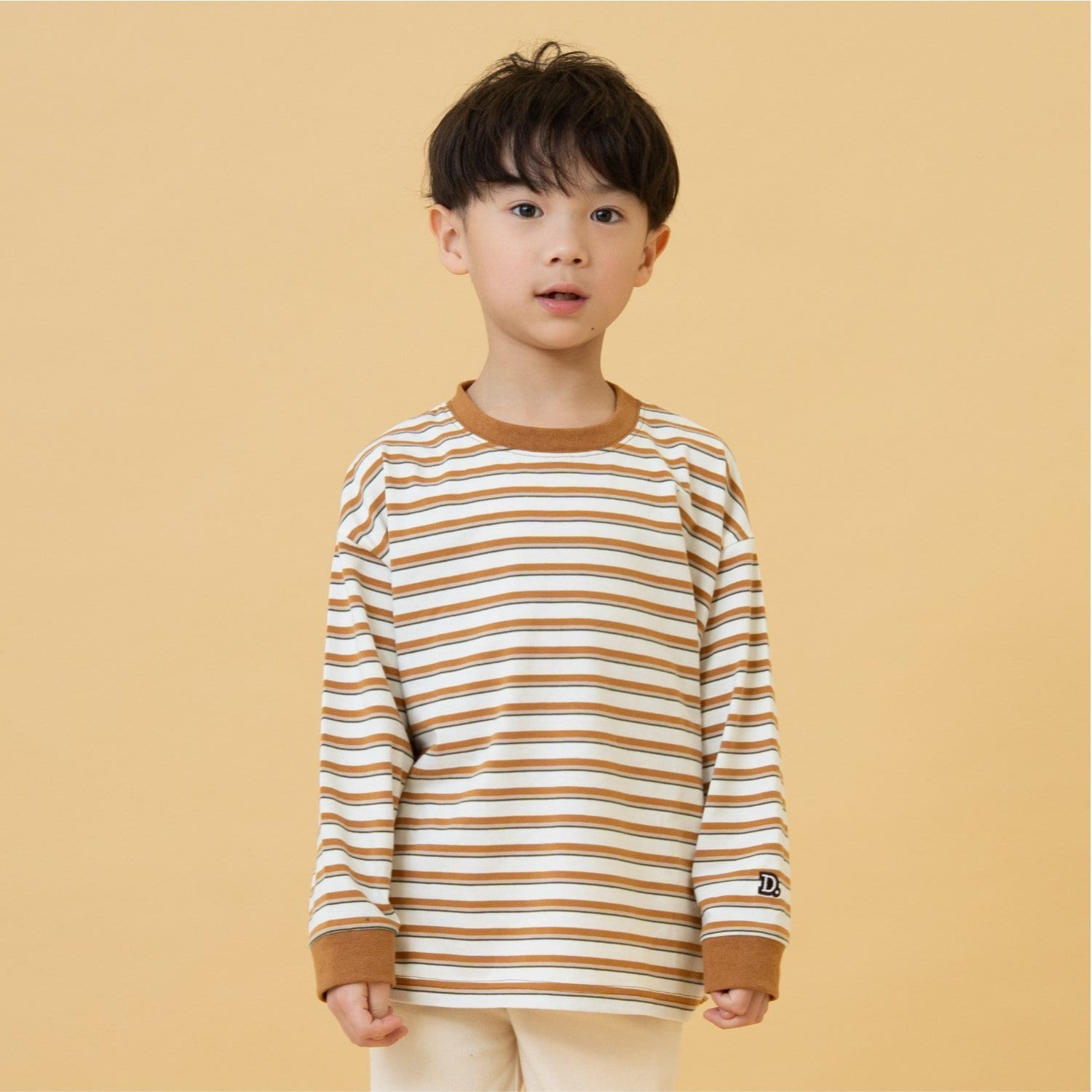 【365D】アソートマルチボーダーロンT