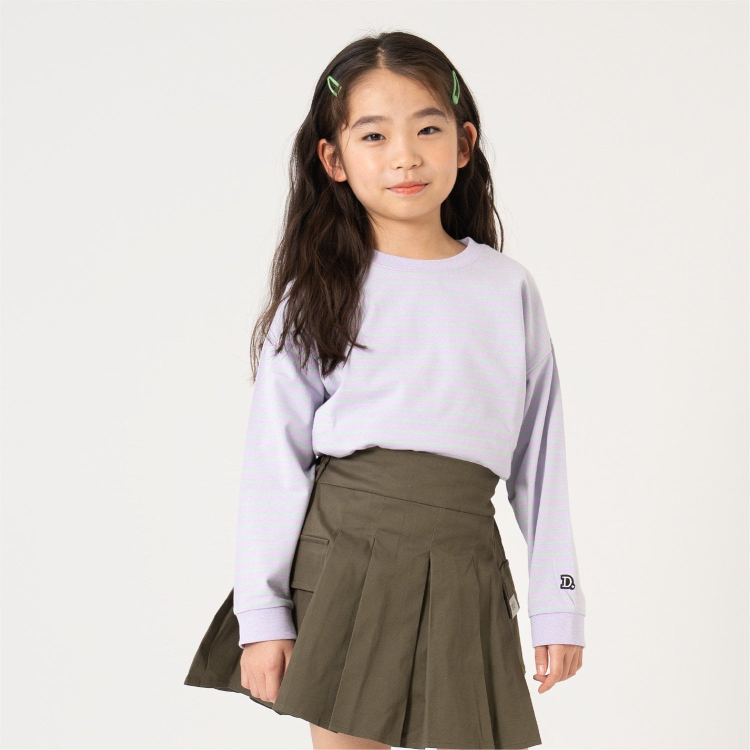 【365D】アソートマルチボーダーロンT