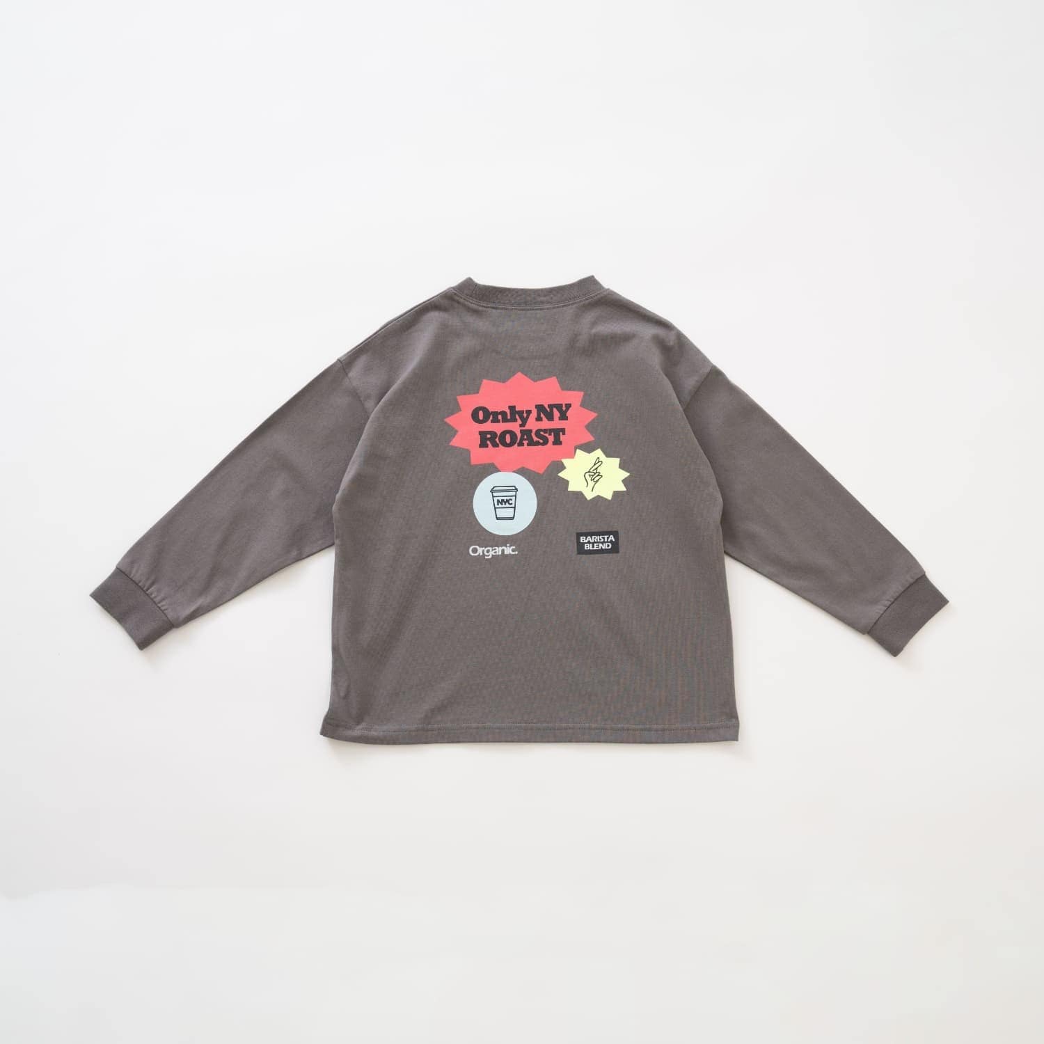 【親子リンク】【綿100%】【365D】ストリートロゴロンT